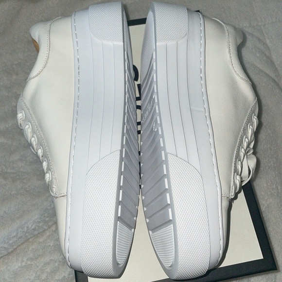 NWT J/SLIDES AMANDA White Leather Sneaker - Picture 12 of 15